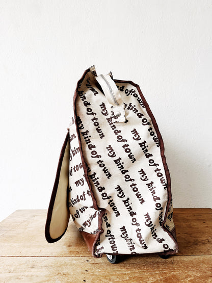 Vintage Rolling Soft Side Luggage