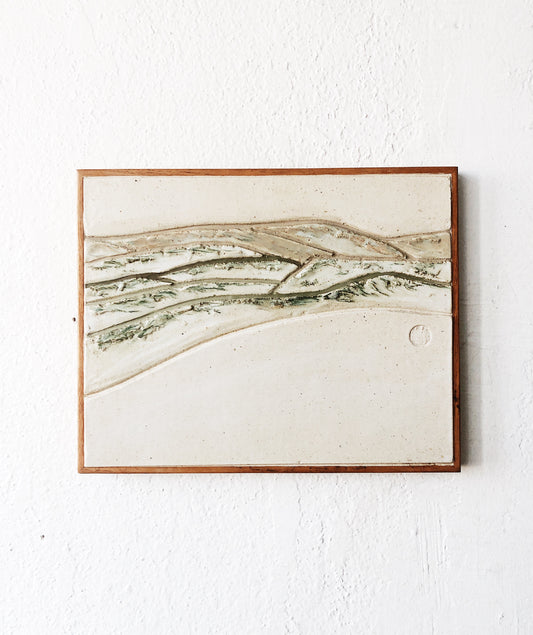 Vintage Framed Art Tile