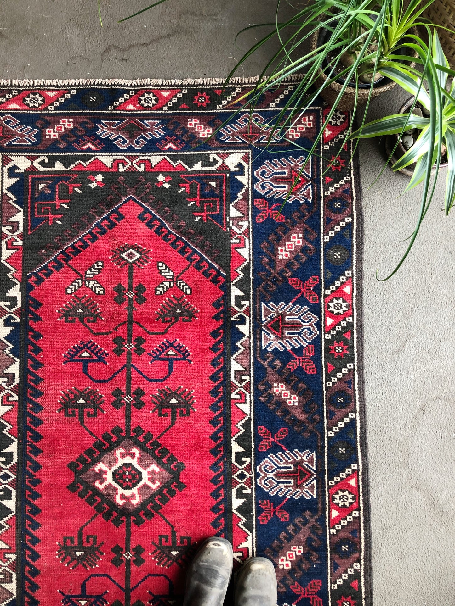 Vintage Turkish Prayer Rug