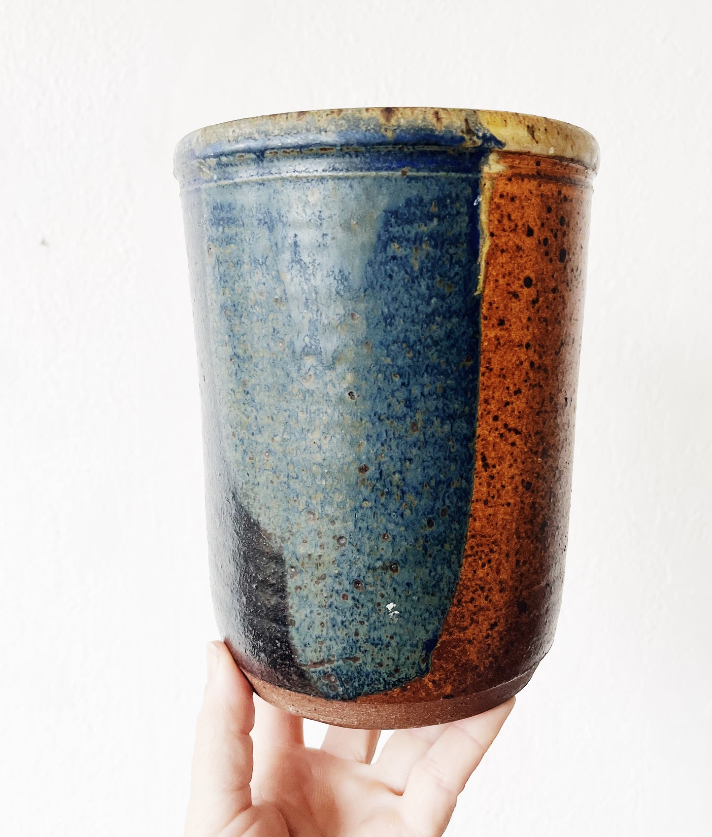 Handmade Vintage Ceramic Crock