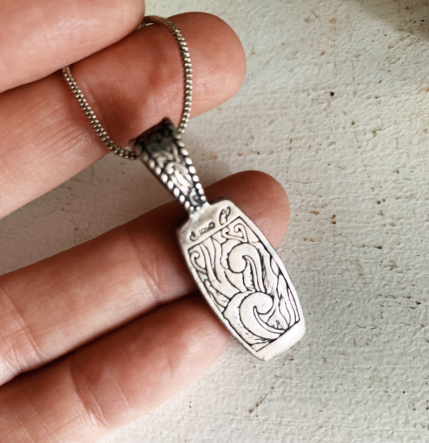 Vintage Sterling Silver with Mother of Pearl