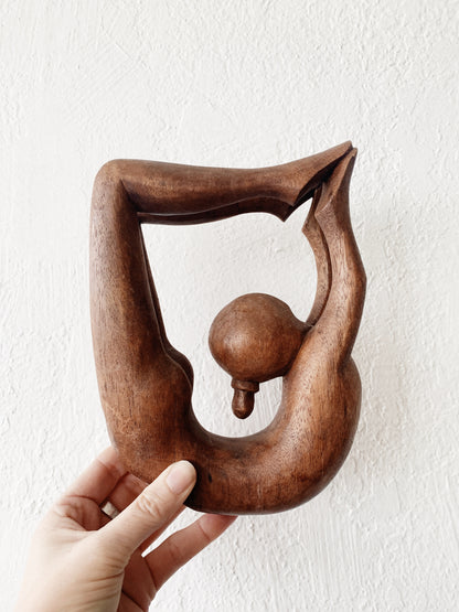 Vintage Wood Sculpture