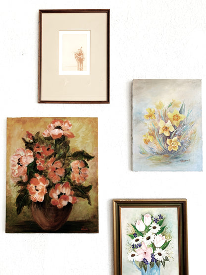 Vintage Bouquet Art