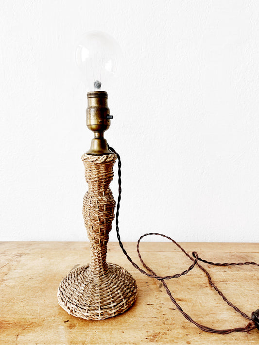 Antique Rope Lamp