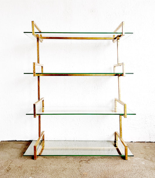 Regency Style Gold Leafed Floor or Wall Shelf