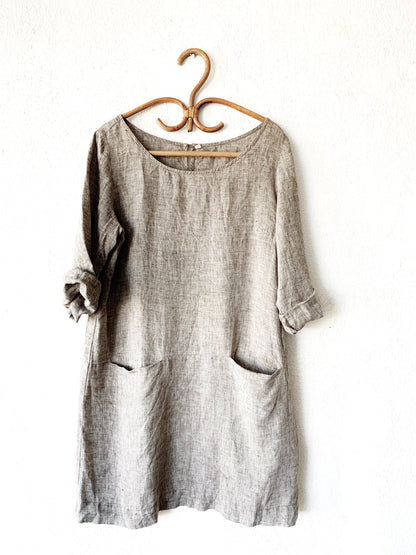 Linen Mini Dress / Tunic