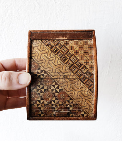 Petite Vintage Japanese Tambour Chest