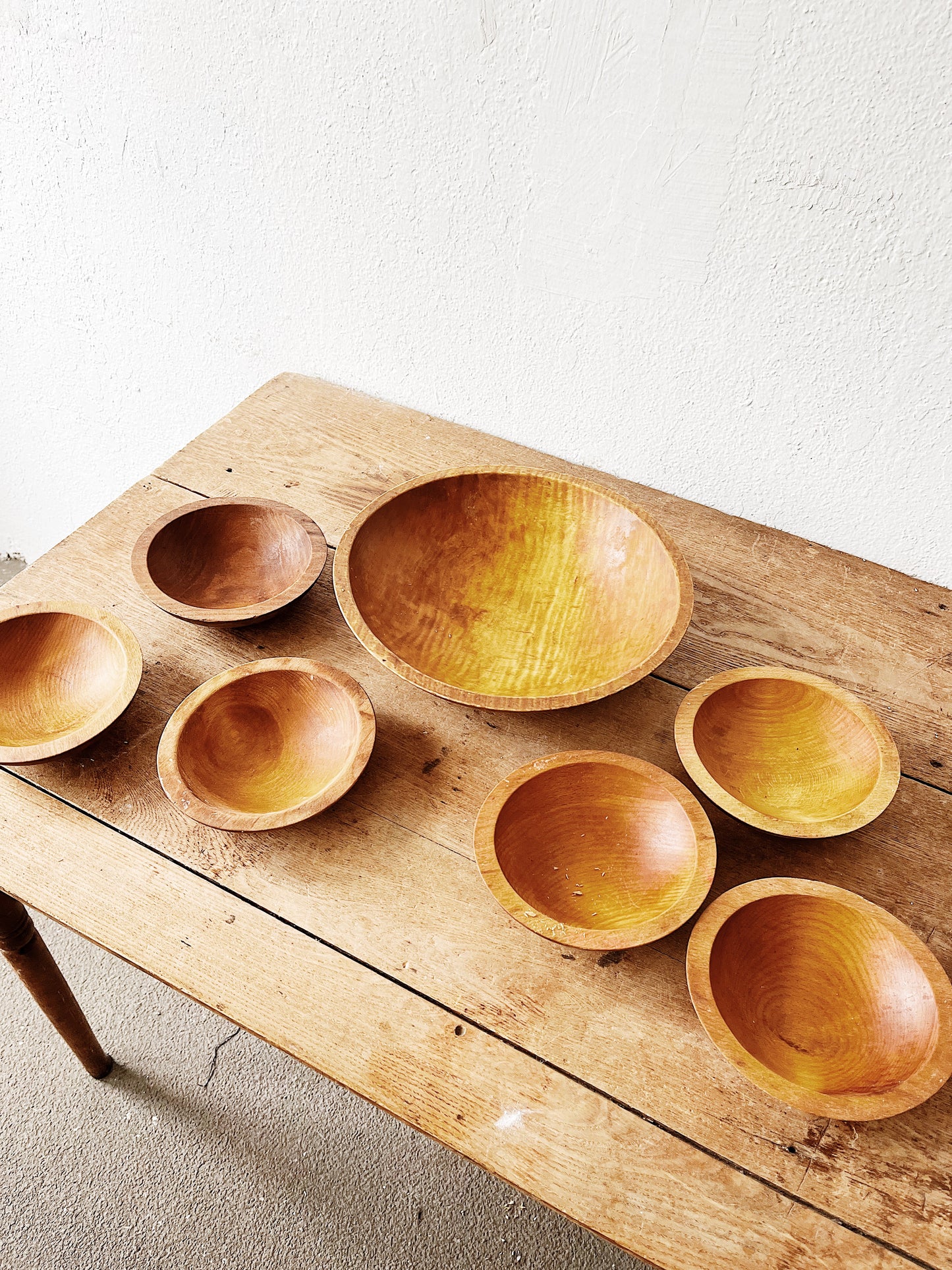 Primitive Wood Salad Set