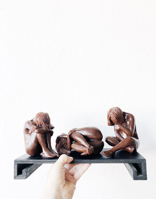 Figural Nude Wax Sculptures