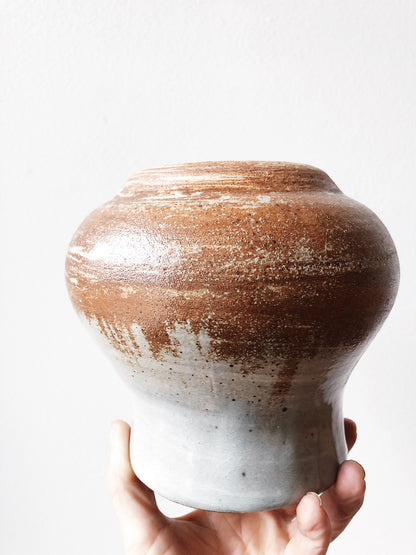 Vintage Ceramic Stoneware Planter