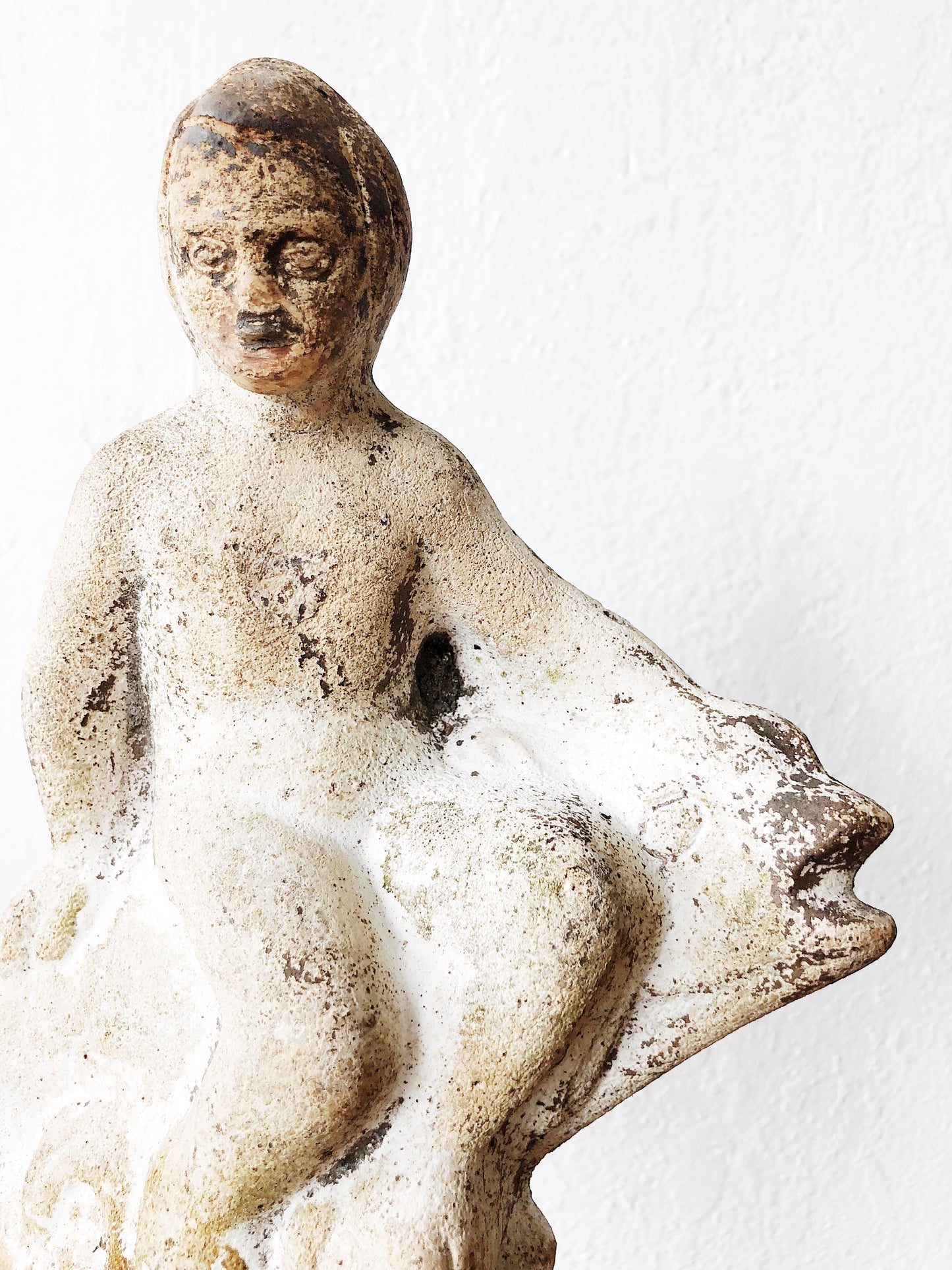 Vintage Plaster Statuary - Pisces