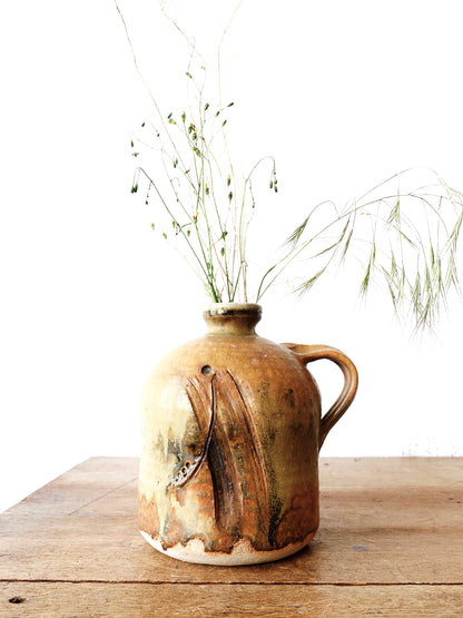 Vintage Handmade Pottery Jug / Vase