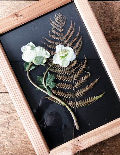 Vintage Wood Shadowbox Frame
