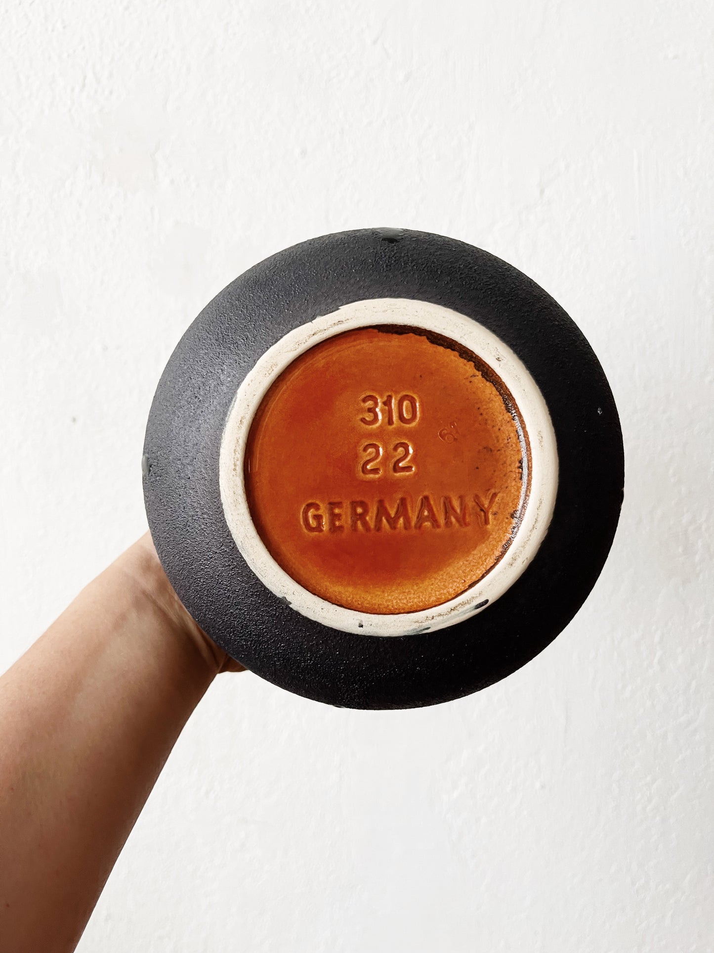 Mid Century West German Pottery Bowl