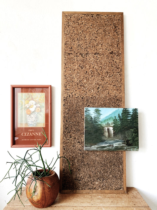 Large Handmade Cork Board