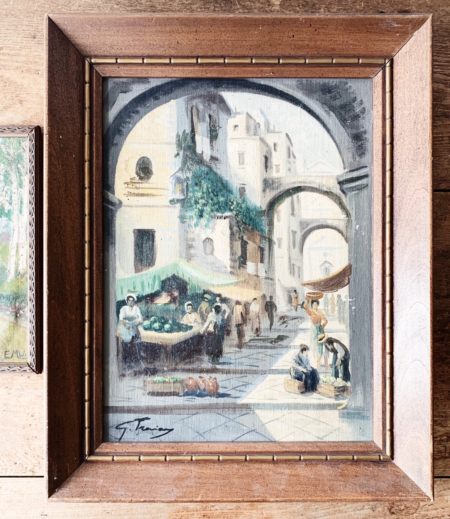 Vintage Framed Painting