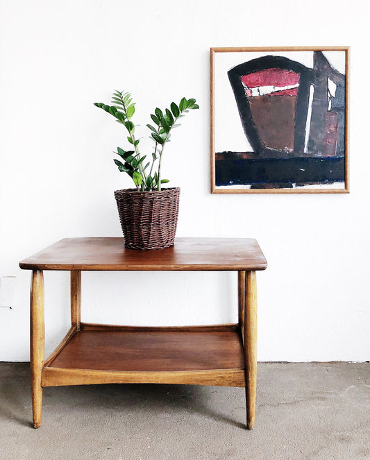 Mid Century Two Tiered Table
