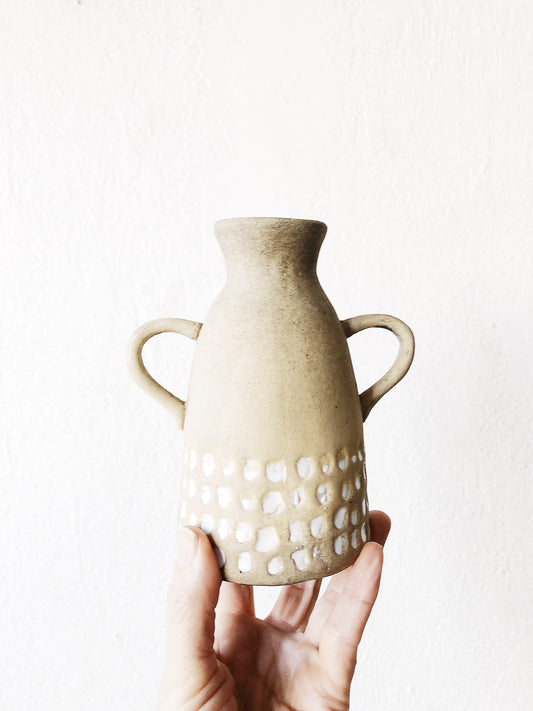 Vintage Handmade Pottery Vase