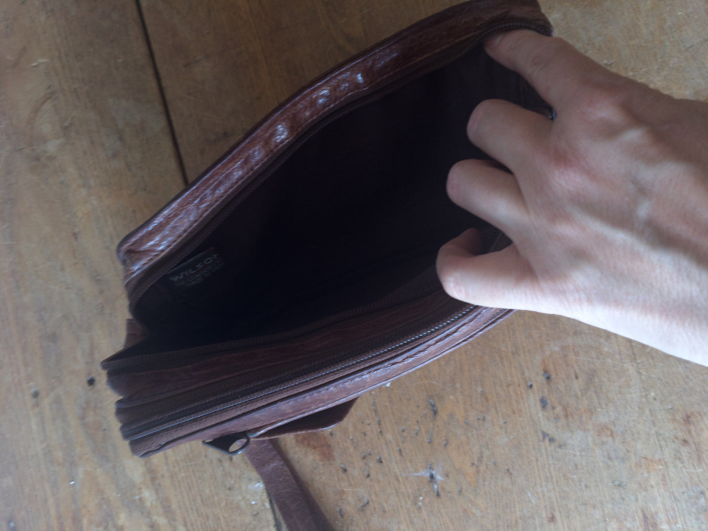 Vintage Wilson's Leather Wallet Clutch – Maven Collective