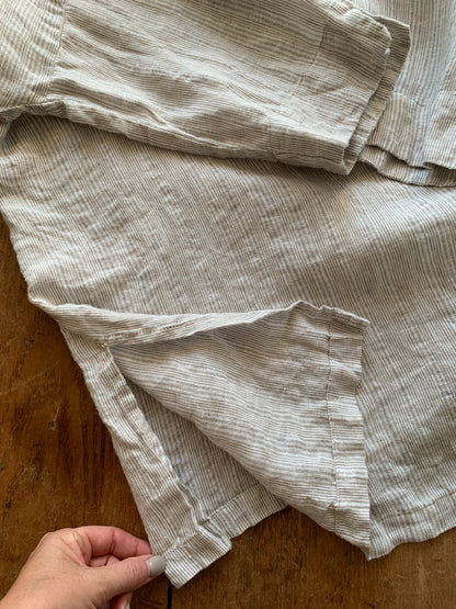 FLAX Linen Button Up