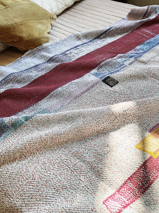 Antique Cotton Kantha Quilt