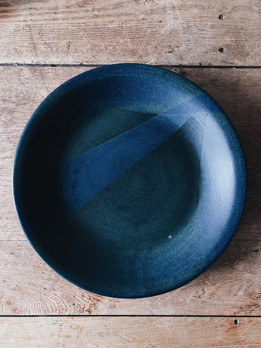 Vintage Modernist Ceramic Plate