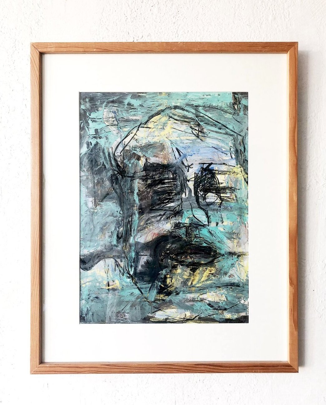 Original Mixed Media Portrait