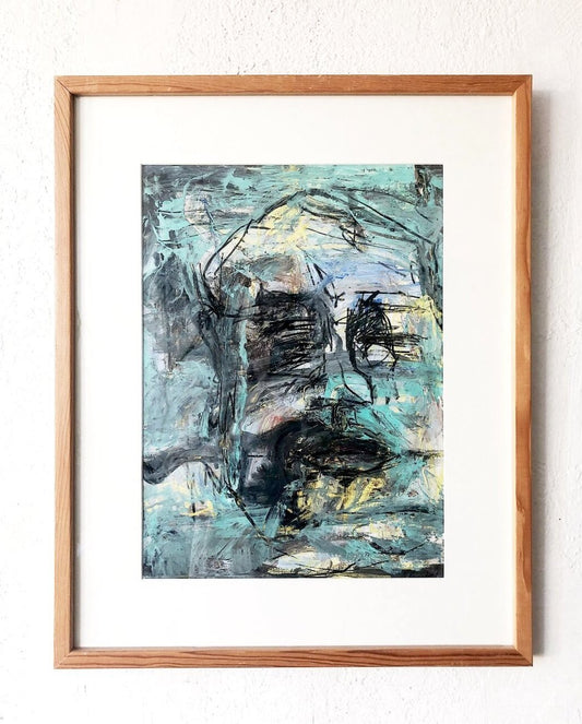 Original Mixed Media Portrait