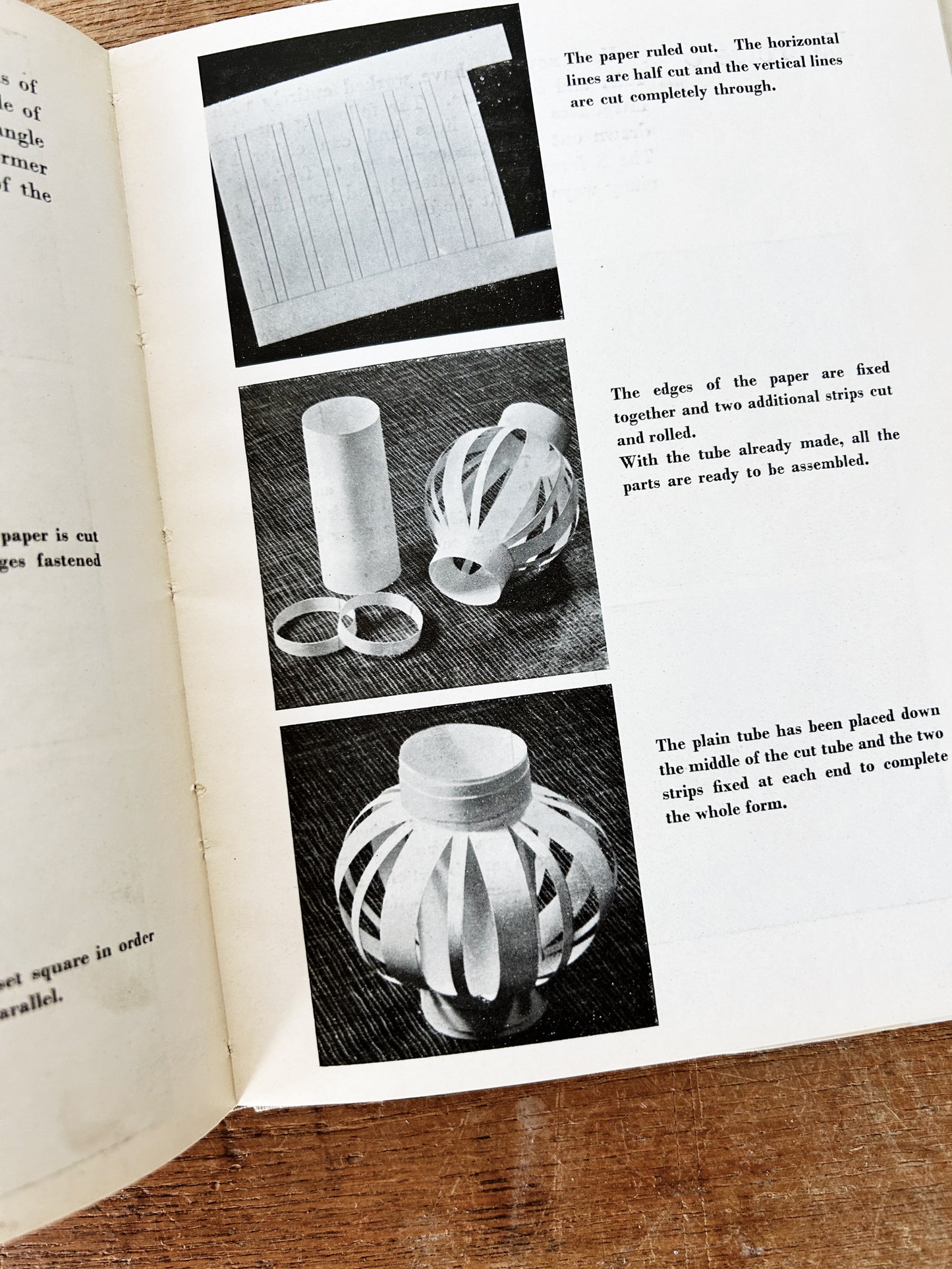 Rare 1947 Vintage Paper Sculpture Hardcover