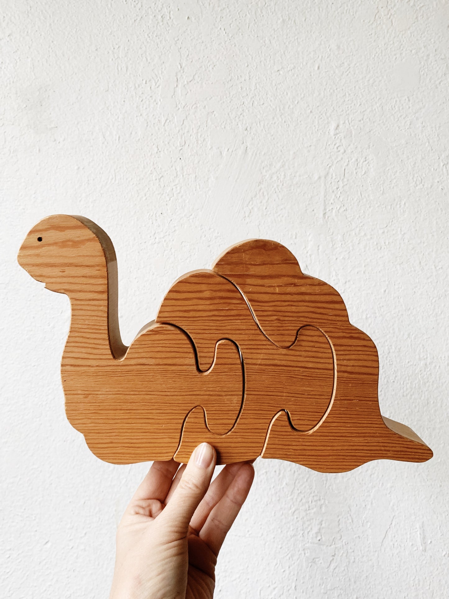 Handmade Wooden Snail Puzzle