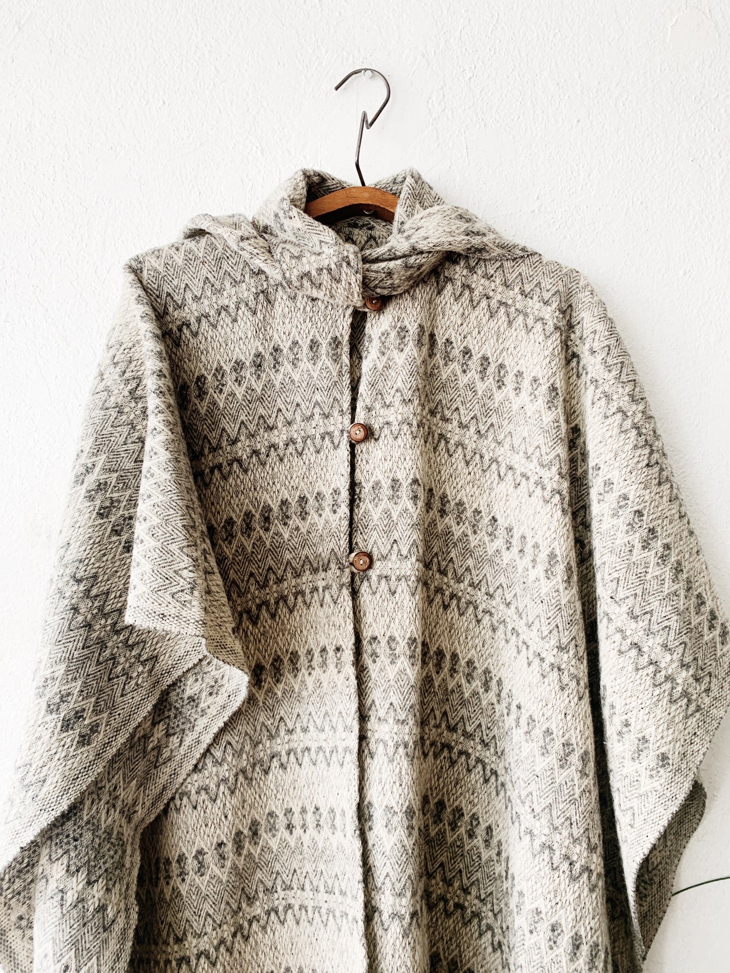 Vintage Wool Cape/ Poncho