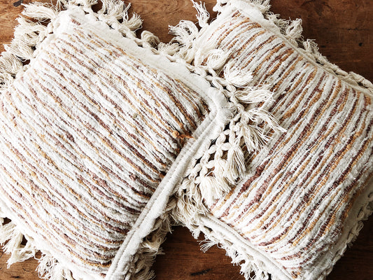 Vintage Indian Cotton Cushion