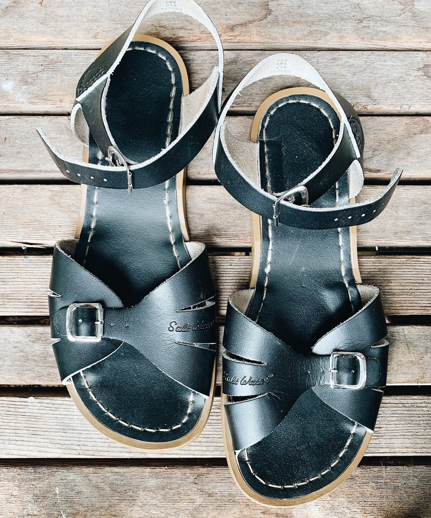 Like New Saltwater Sandals