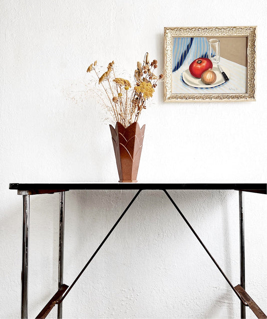 Vintage Enamel Table