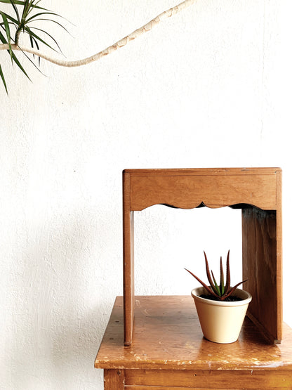 Vintage Wood Stool