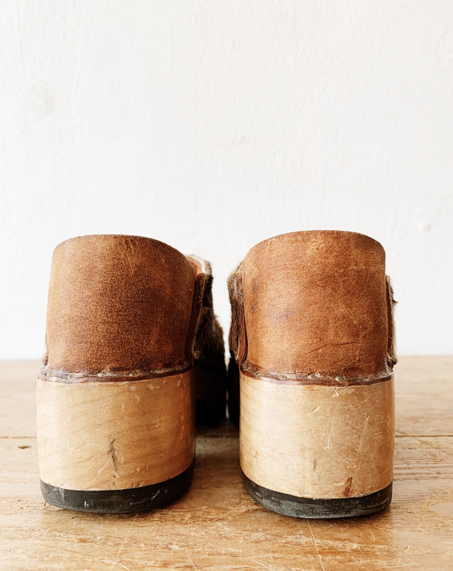 Vintage Multnomah Pony Hair Clogs