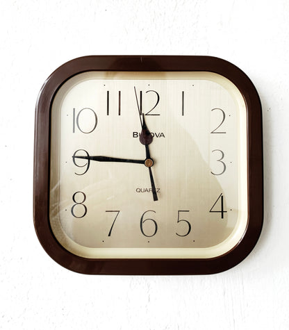 1980’s Bulova Wall Clock Japan