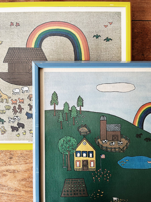 Original Jacobsen Canvas Lithograph