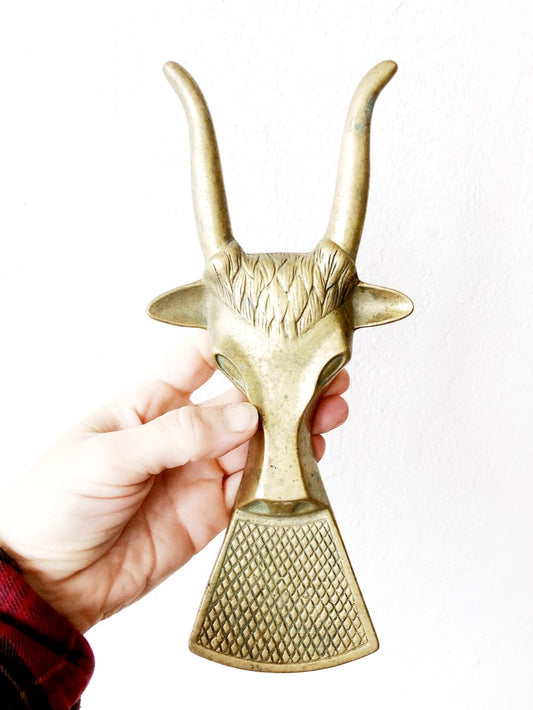 Vintage Brass Boot Jack
