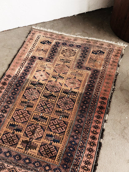 Antique Afghani Prayer Rug