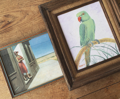 Vintage Original Framed Painting