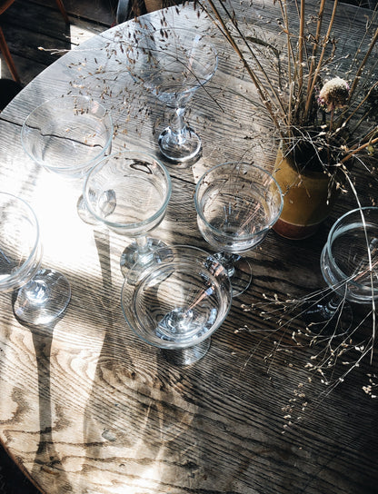 Vintage Mexican Glass Set