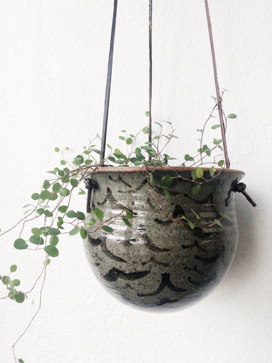 Vintage Ceramic Hanging Planter