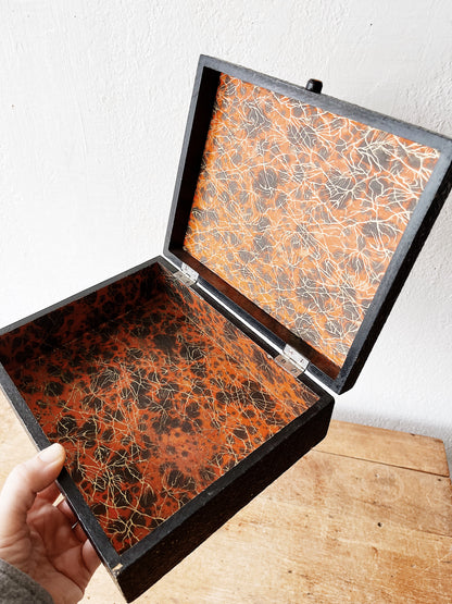 Art Deco Era Painted Box