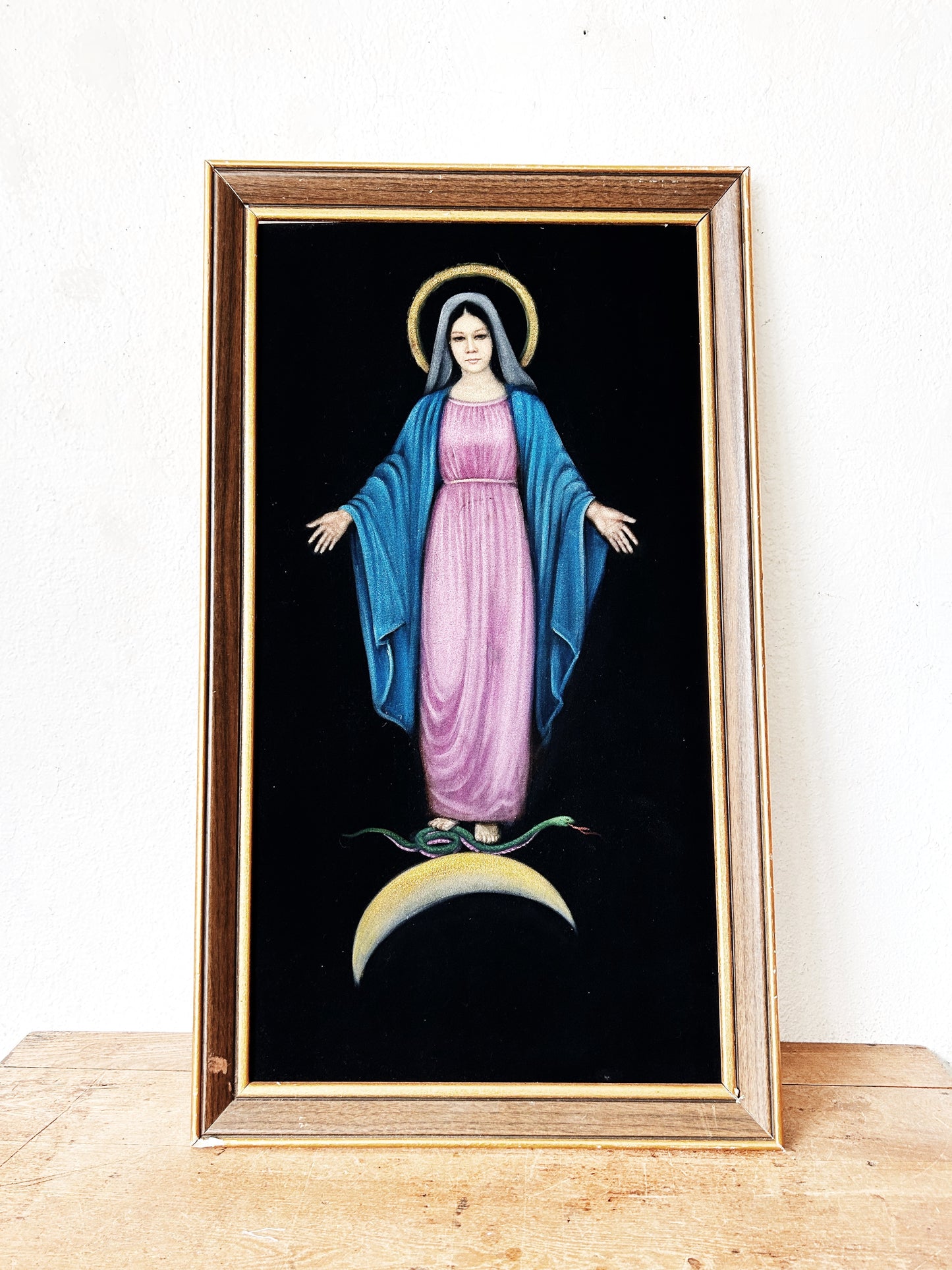 Vintage Velvet Painting