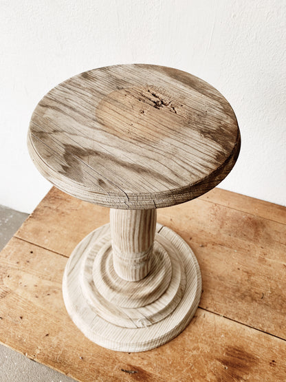 Vintage Natural wood Plant Stand