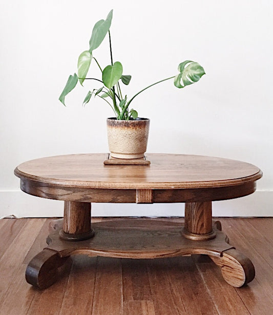 Antique Oak Coffee Table