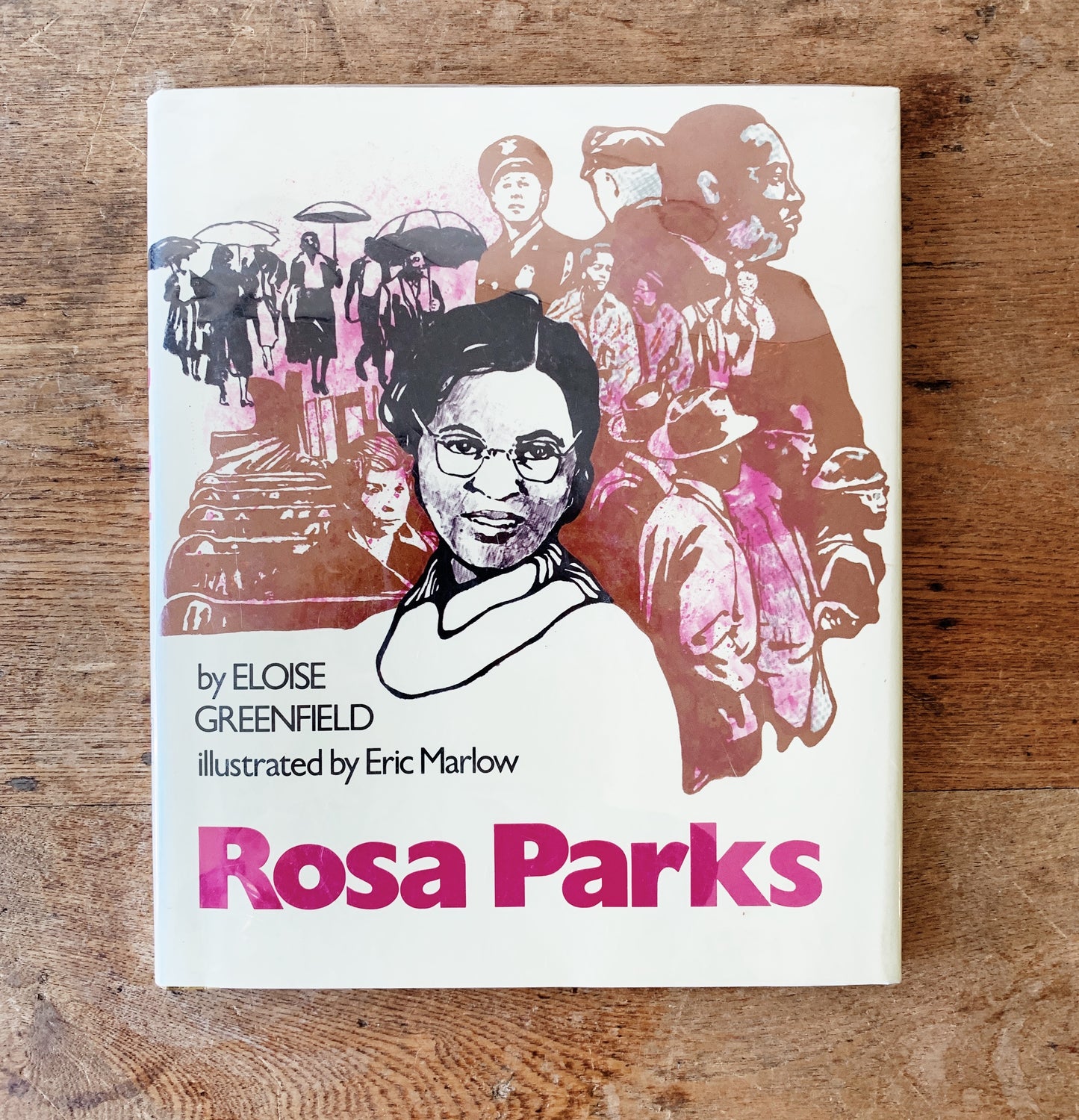 Vintage 1973 Rosa Parks Illustrated Book