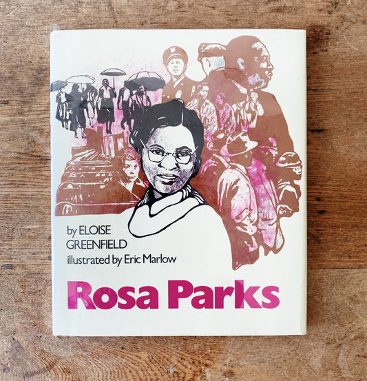 Vintage 1973 Rosa Parks Illustrated Book