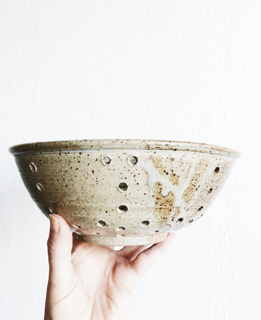 Vintage Ceramic Colander